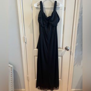 Alex Evenings Black Sparkly Evening Formal Gown